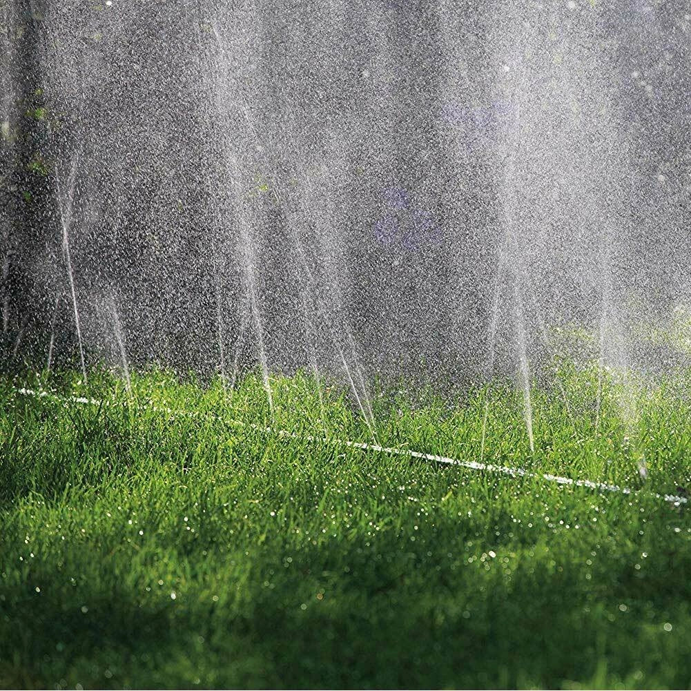 Tubo Piatto Microforato 25 Mt Irrigazione Giardino Piante Esterno con Connettore