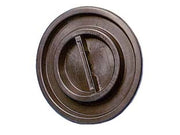 COPERCHI PER BIDONI CON MANIGLIA CENTRALE NERI  lt.100/120    ICS