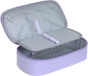Borsa per matite scolastiche spaziosa lavanda intensa