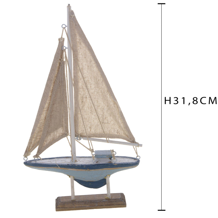 Set 4 Modellini Barca H 318 cm