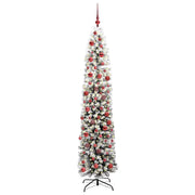 Albero di Natale Artificiale-Albero Natalizio con 300 LED Verde 180 cm 699571