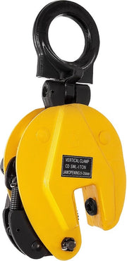 Piastra verticale industriale - Viti di serraggio in acciaio - 2204 lbs di carico di sicurezza