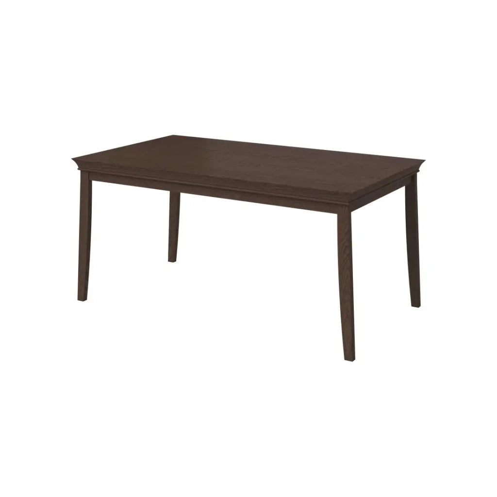 Tavolo allungabile fino a 240cm per 10 persone per sala da pranzo Collezione PALACE. Colore rovere scuro.