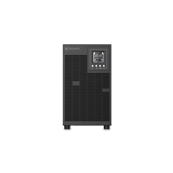Ups atlantis a03-op3002xln server online pro 3000va (2100w) tower 6 batterie usb/epo/rs232 4xiec lcd