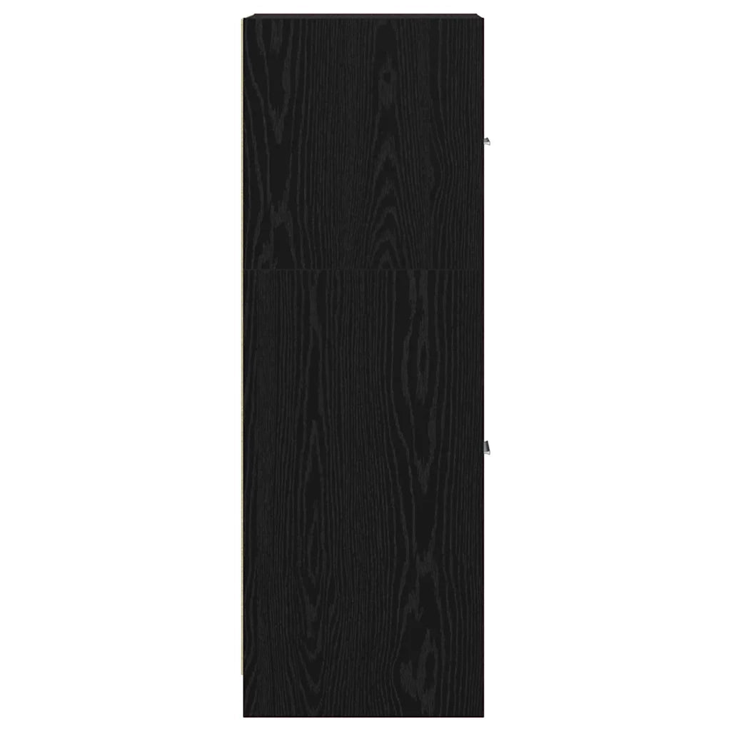 Armadio da Apoteca Rovere nero 40 x 41 x 118 cm 869032