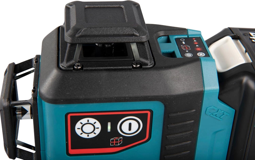 Makita SK700D 12V max CXT Lithium-Ion Cordless Self-Leveling 360° 3-Plane Red Laser, Class II, 635 nm, 2 mW, Tool Only