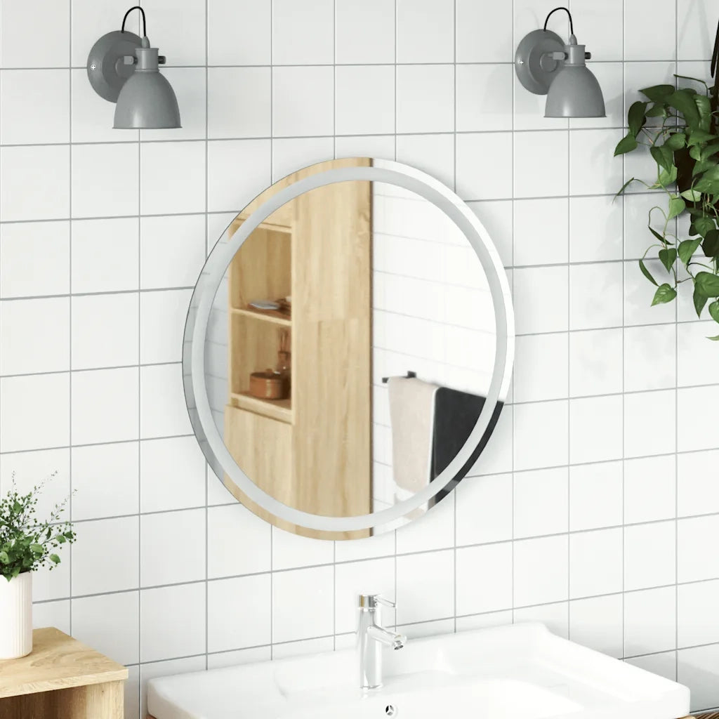 Specchio da Bagno LED 70 cm Rotondo 353280
