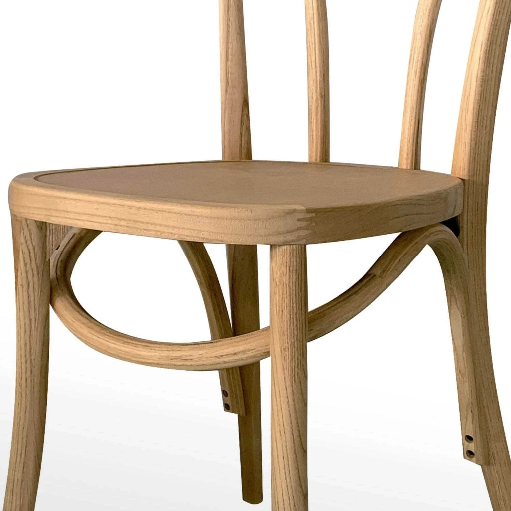 LÚZETE - SEDIA IN LEGNO DI BETULLA NATURALE AKIRA