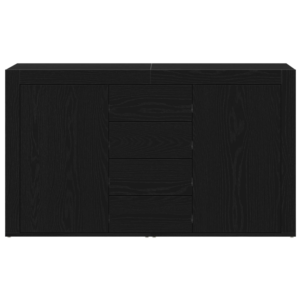 Credenza Rovere nero Legno ingegnerizzato 120 x 36 x 69 cm