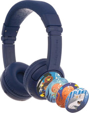 Cuffia wireless Bluetooth per bambini con regolazione del volume, cuffie auricolari, pieghevole e 20 ore di autonomia batteria
