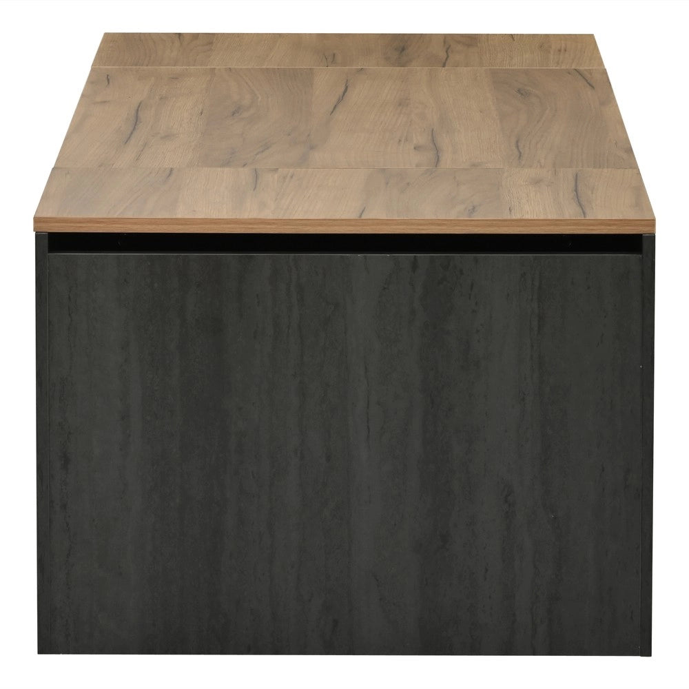 Tavolino da Caff¨¨ con Funzione Sollevabile ¨C MINIMAL ¨C Grigio, Design Moderno, 109.5 cm