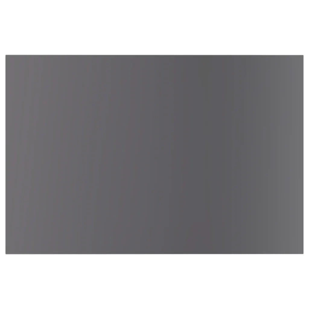 Ripiani Libreria 8 pz Grigio Lucido 60x40x1,5 cm in Truciolato cod mxl 39933