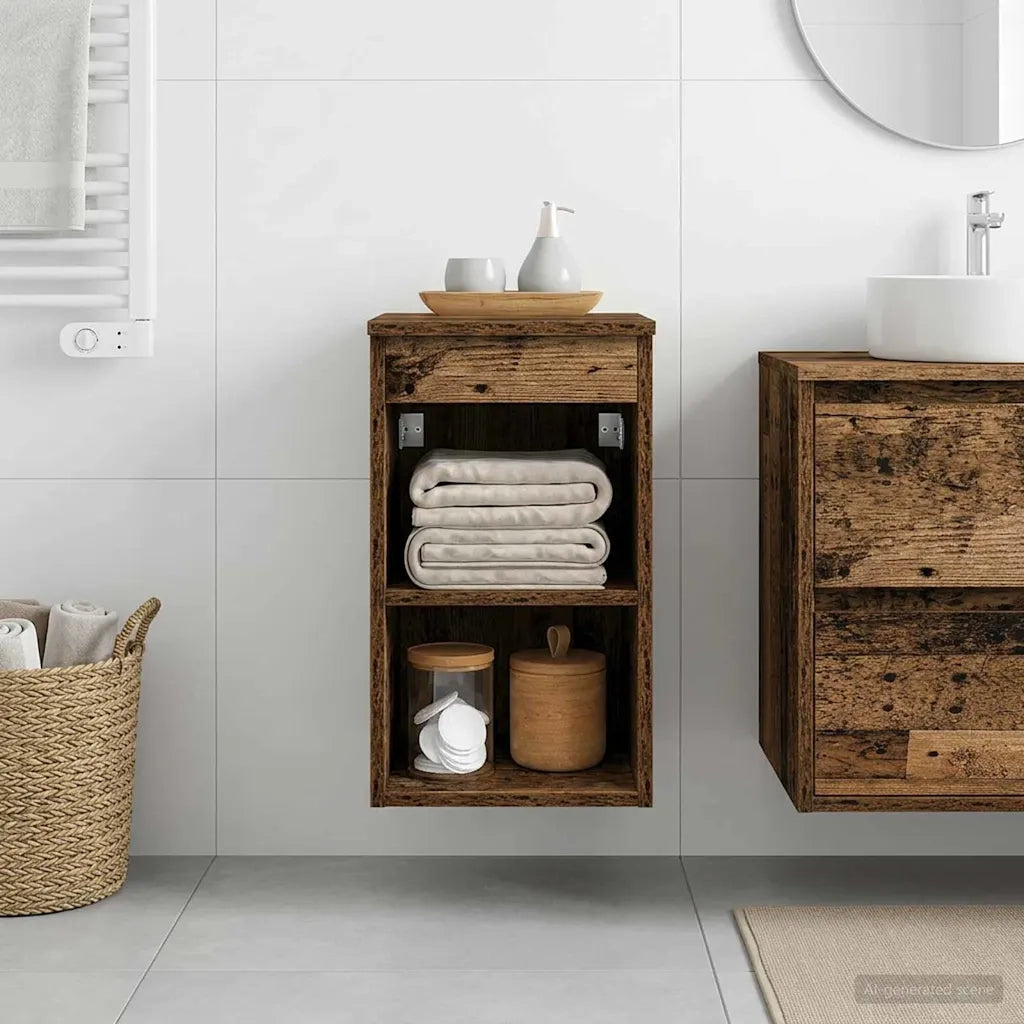 Armadio Bagno In-between Legno antico 30 x 44,5 x 50 cm 890356