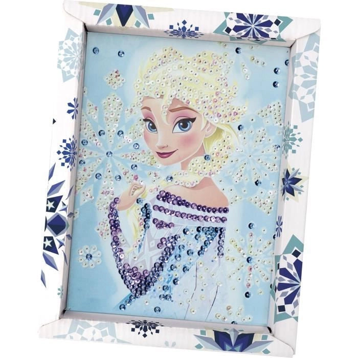 Gioco creativo - LANSAY - Collezione paillettes - ELSA FROZEN - Dai 7 anni