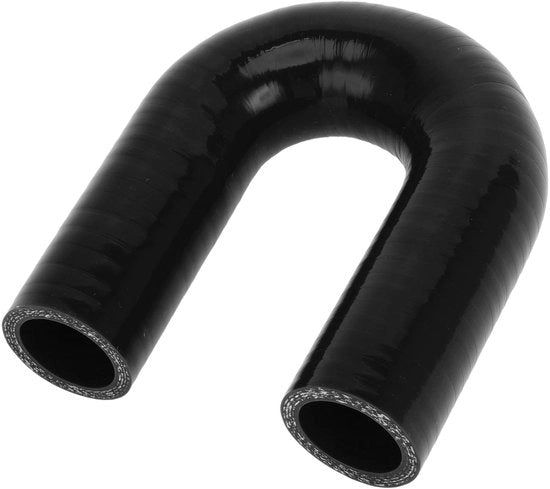 Siliconenslang 30 mm ID - 120 mm Lengte - Zwarte - Temperatura massima 300℃ - Schokbestendig - Weefsel a più strati - Liquido di raffreddamento