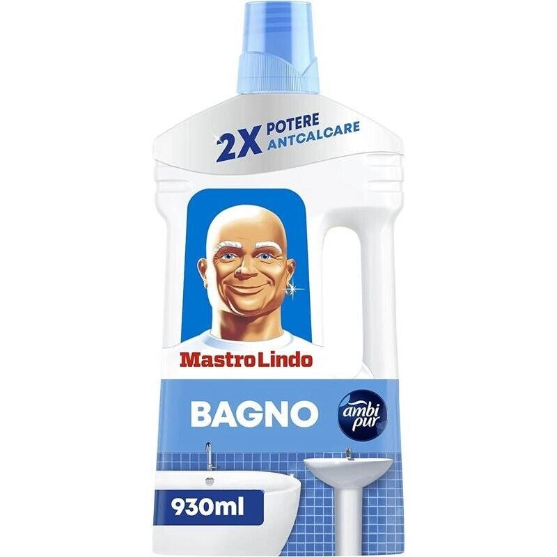 MASTROLINDO DETERGENTE ANTICALCARE IN FORMATO DA 930ML BAGNO