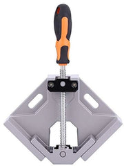 Fissatore a 90 Gradi - Materiale in Lega di Alluminio - Manico Antiscivolo - Lavorazione del Legno - Fissaggio - Apertura Massima 70 mm - Fermo