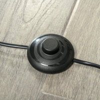 Lampada da Terra 38x26x165 cm E27 Paralume Regolabile Oro