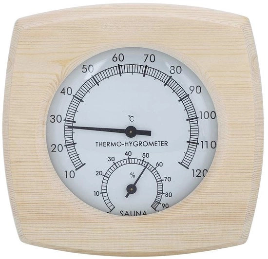 Termostato e Idrometro per Sauna - 2 in 1 - Termometro e Umidistato - Misurazioni Precise - Ideale per Sauna - Doppio Canale - Temperatura e Umidità - Modello [inserire modello] - Codice [inserire codice prodotto]