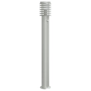 Lampada da Terra per Esterni Sensore Argento 110 cm in Acciaio CFW1256569