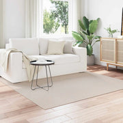 Tappeti per area Quadrato FARO Crema 200 x 200 cm Poliestere