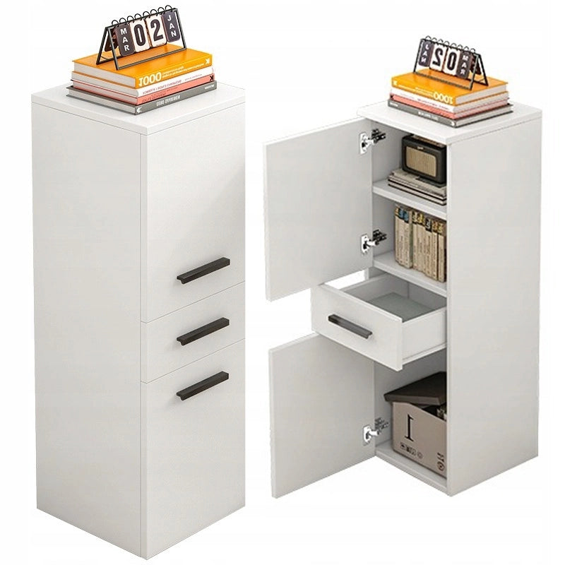 Libreria Bianca 30x85x30 cm Ideale per Ogni Ambiente