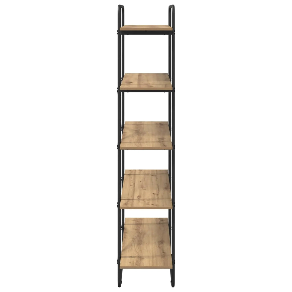 Libreria 5 livelli 100 x 35 x 175,5 cm PB Rovere Artigianale 8007785