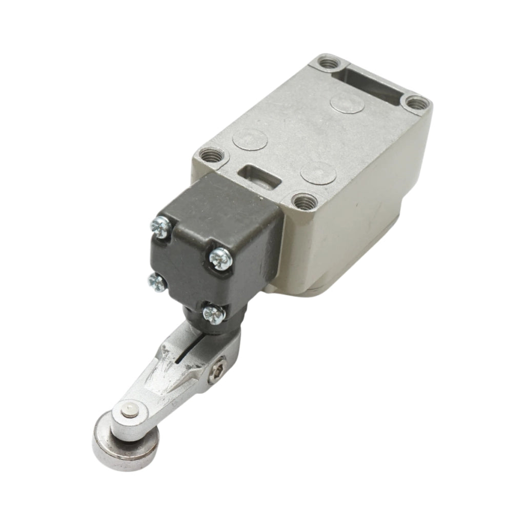 Interruttore di fine corsa con braccio regolabile e rullo – 380V / 1NO + 1NC / IP66 Breckner Germany
