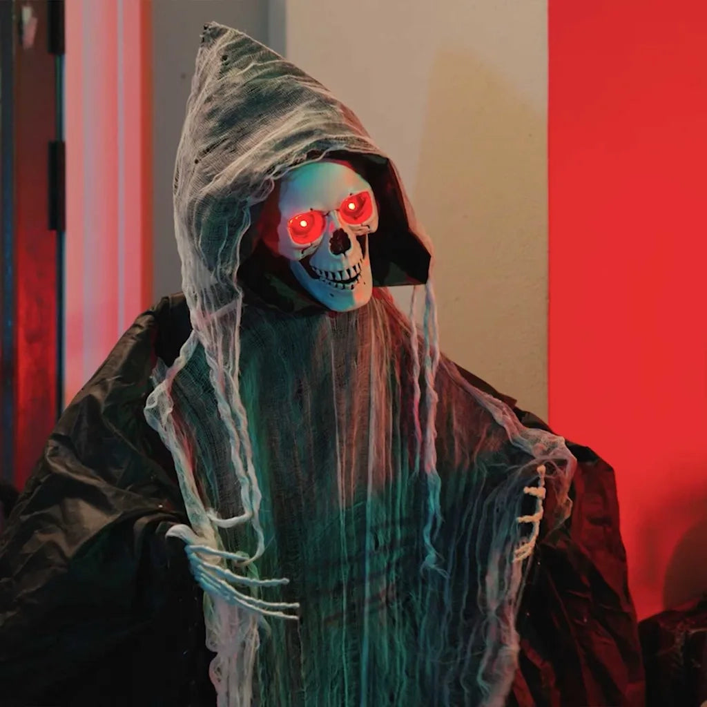 Halloween Grim Reaper Nero 60 x 60 x 155 cm Poliestere