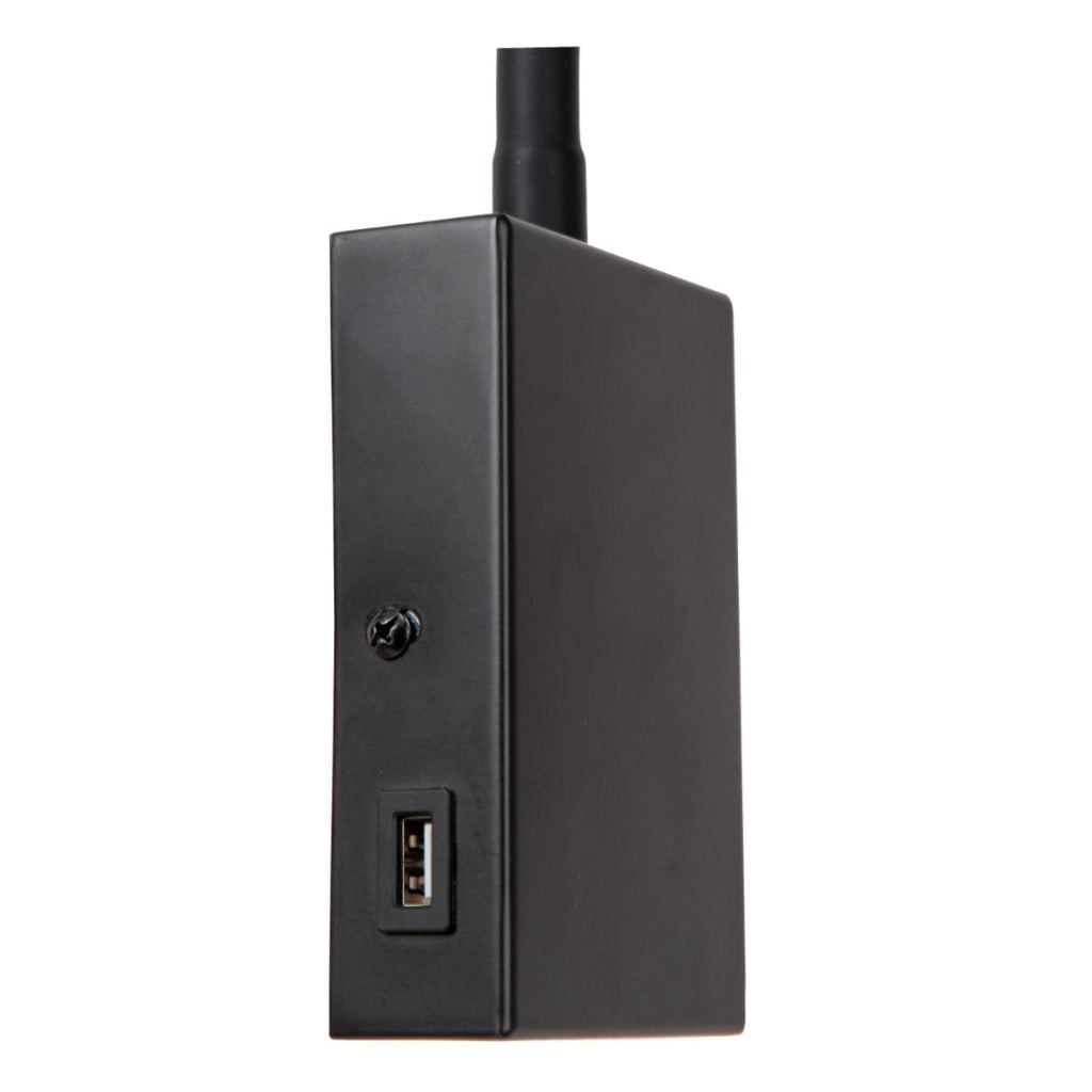 Applique lettura nera ALEC Lucide G9 LED 3W 2700K 260lm