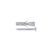 Tassello Nylon Con Bordo Con Vite 6X30