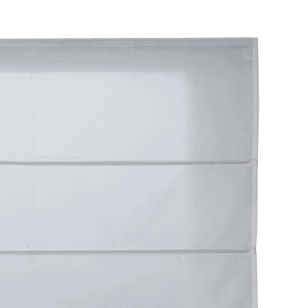 Tenda a Pacchetto Con Aste, Traslucida Per Finestre e Porte Grigio 75x175 cm