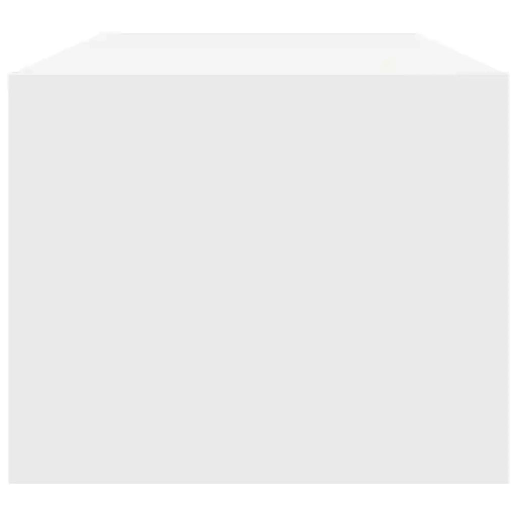 vidaXL Mobile Porta TV Bianco 80x31x25,5 cm in Legno Multistrato