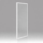 Lato fisso per box doccia corner bianco cristallo temprato trasparente e serigrafato *** misure 67-69.5xh185 cm trasp...