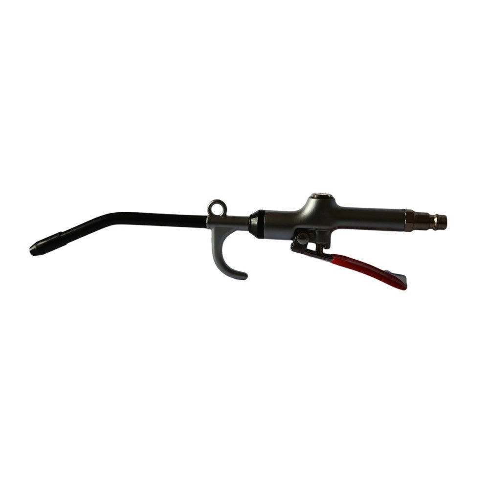 Trade Shop - Pistola Soffiaggio Aria Compressa Per Compressore Innesto Rapido Canna 120mm -