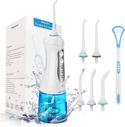 Drenaggio orale senza fili con 3 modalità e serbatoio di 300ml - Drenaggio orale con certificato IPX7 impermeabile all'acqua.