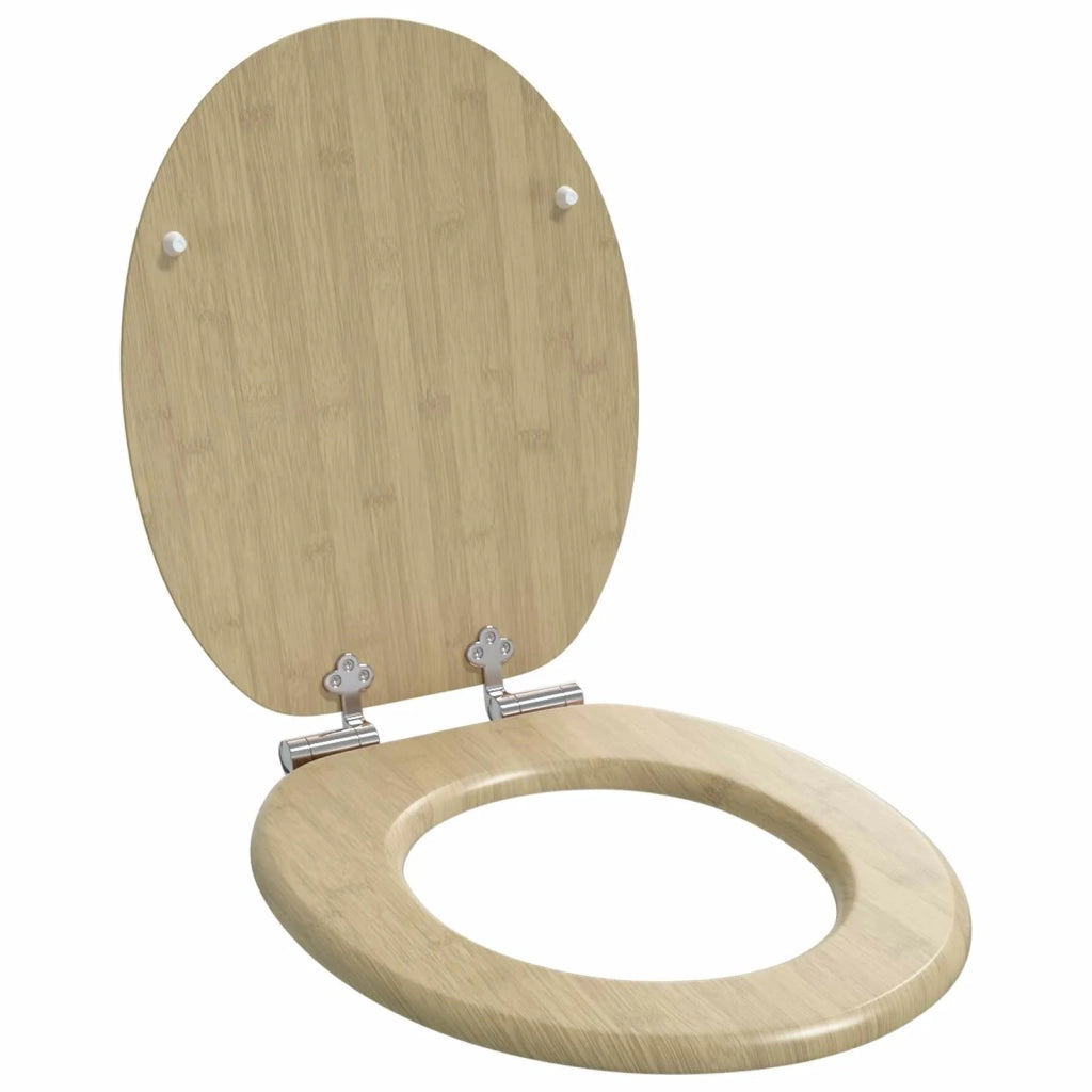 Sedile per toilette con chiusura morbida Colore bamboo chiaro CFW7632227