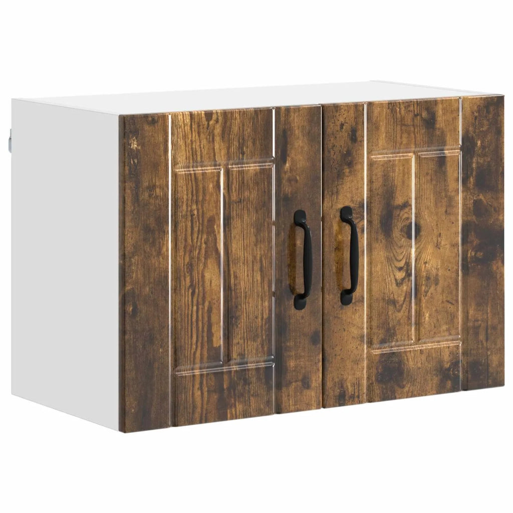 Armadietto a muro LUCCA Rovere Fumo 60 x 31 x 40 cm