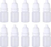Flessi da 5 ml - Flessi flessibili con tappo - Flessi vuoti da 10 pezzi