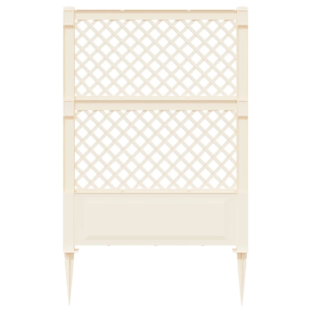 Trellis con Punta Bianco 99 x 6 x 165 cm PP CFW1742422