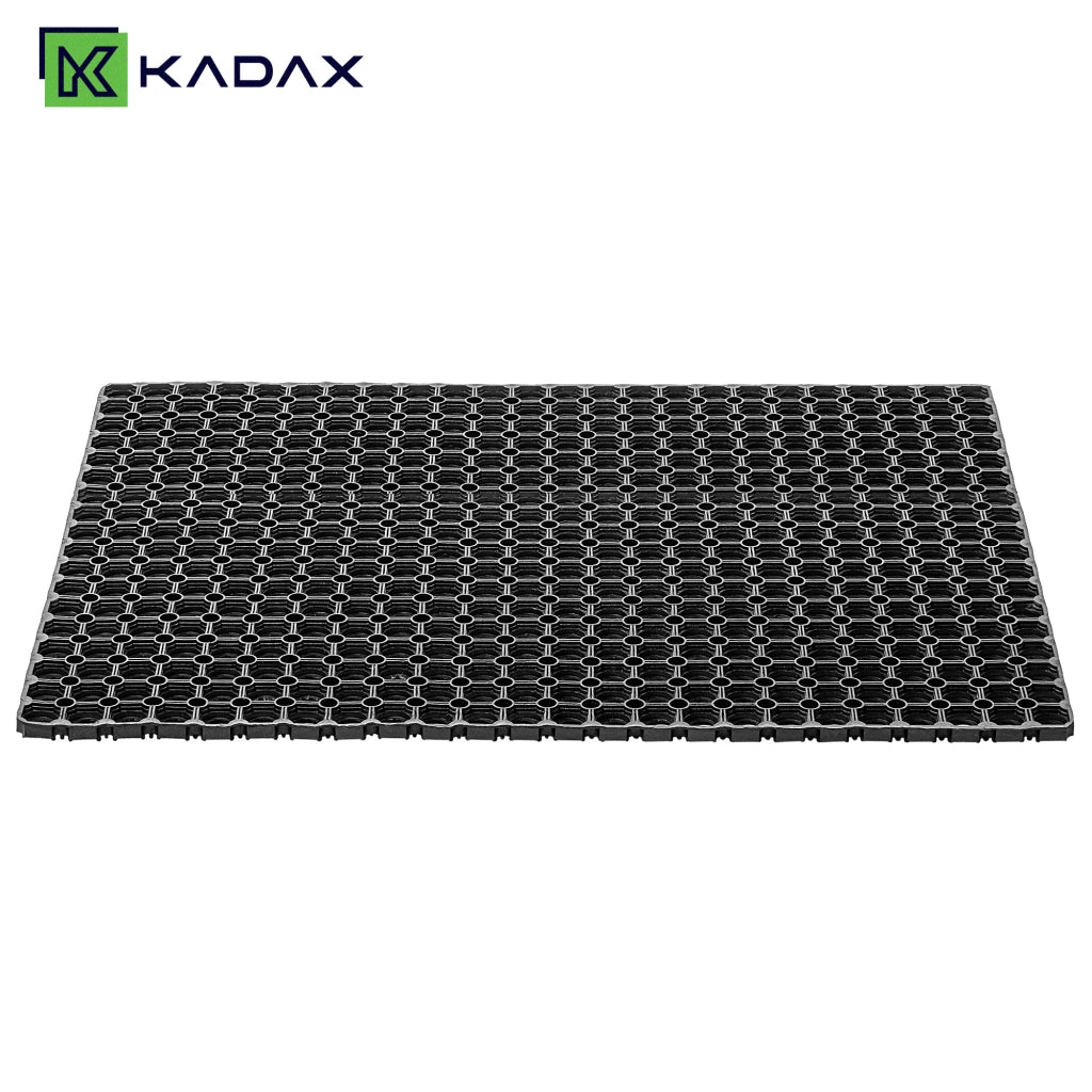 Zerbino d'ingresso KADAX, tappetino universale per scarpe, 40x60 cm, in gomma