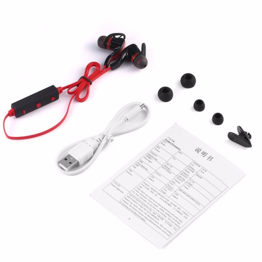 Trade Shop - Cuffie Auricolare Bt-03 Wireless 4.1 Bluetooth Utile Sport Corsa Fitness -
