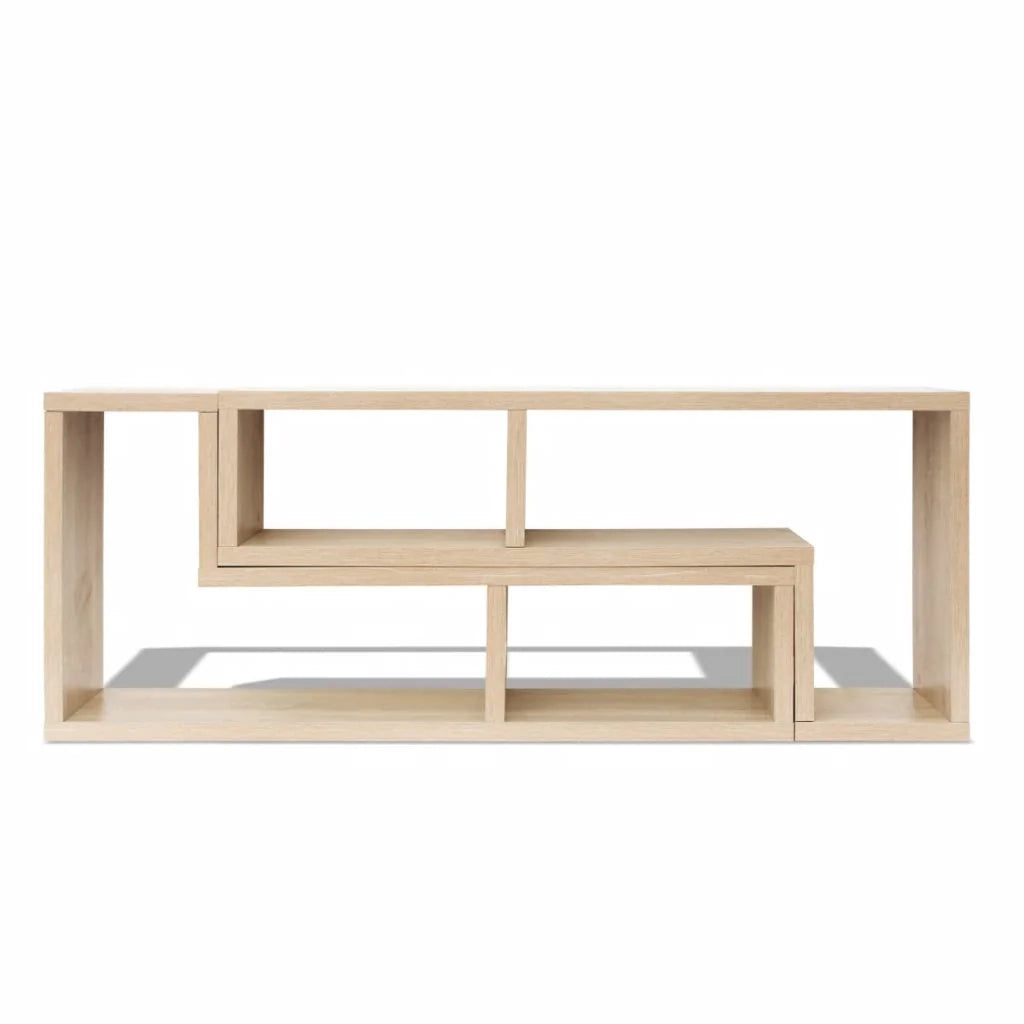Pratico mobile TV/credenza a doppia L in rovere 2502055