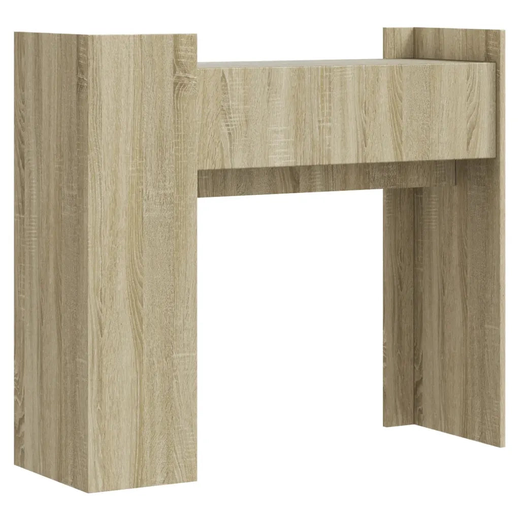 vidaXL Tavolo Consolle Rovere Sonoma 100x35x90 cm in Legno Multistrato