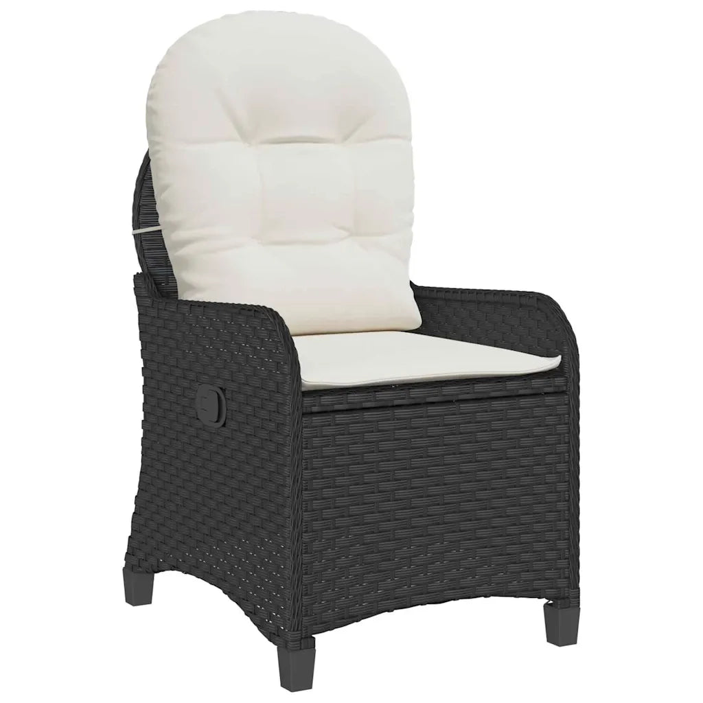 Poltrona reclinabile Nero 56 x 66 x 95 cm polyrattan CFW5623520
