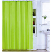 Trade Shop - Tenda Doccia Verde In Poliestere 180x200 Cm Tendina Vasca Bagno -