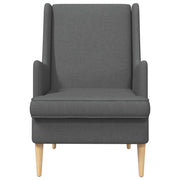 Poltrona | Sedia Relax Grigio Scuro Tessuto