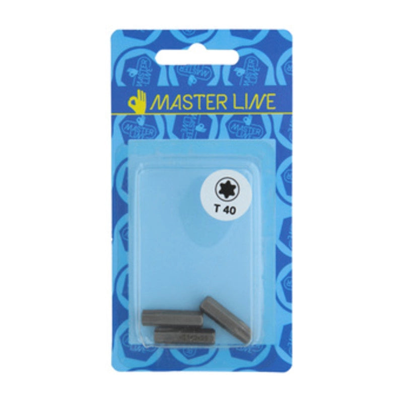 BL INSERTO TORX 25 MM T27 M 5,0   3 PZ