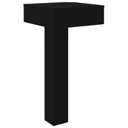 Piedi in piedi 2 pz Nero 57 x 57 x 100 mm Ferro CFW1850069