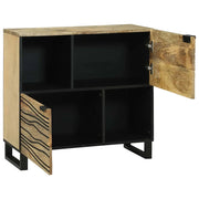 Credenza | Madia | Buffet da pranzo | Armadio da pranzo Marrone 80 x 33 x 75 cm legno massello di mango
